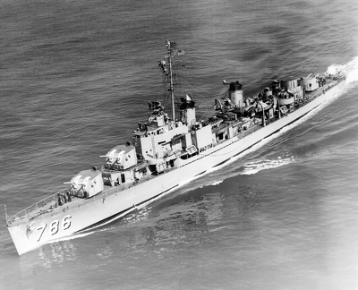 Probably taken during the Aerobee project with USS Norton Sound (AV-11) in March 1948.