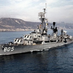 USS Chevalier - (DD-805)